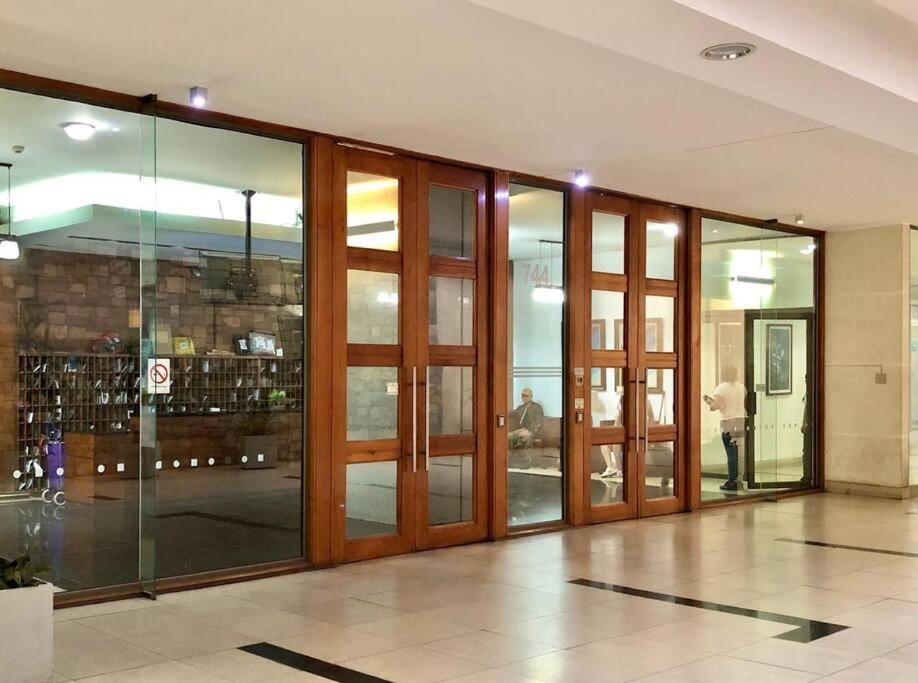 Comodo Dpto Centro De Santiago Hasta 3 Personas Kültér fotó