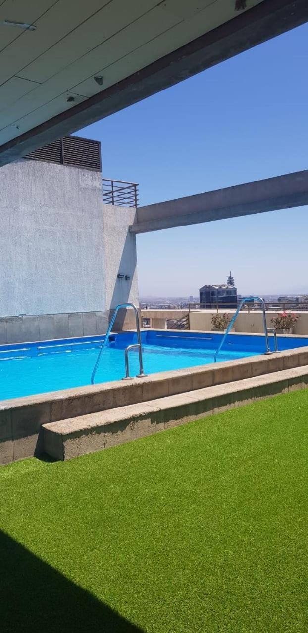 Comodo Dpto Centro De Santiago Hasta 3 Personas Kültér fotó